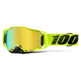 100% Armega Goggle Nuclear Gold Mirror Lens