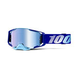 100% Armega Goggle Royal Blue Mirror Lens