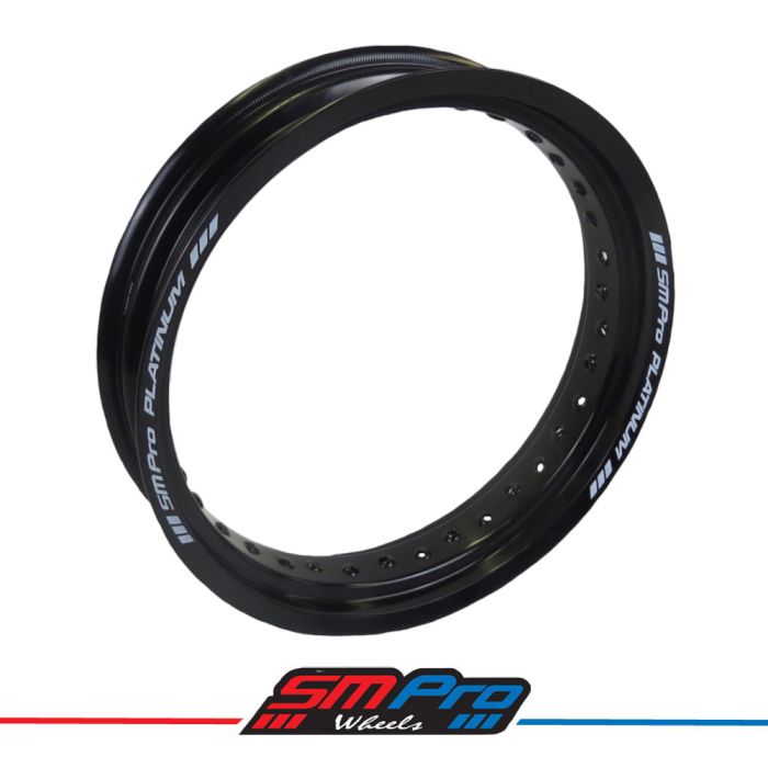 Pro White Rim SM PRO PLATINUM FRONT RIM *PRE-DRILLED* - CRF110F – Ozminis Motorsport