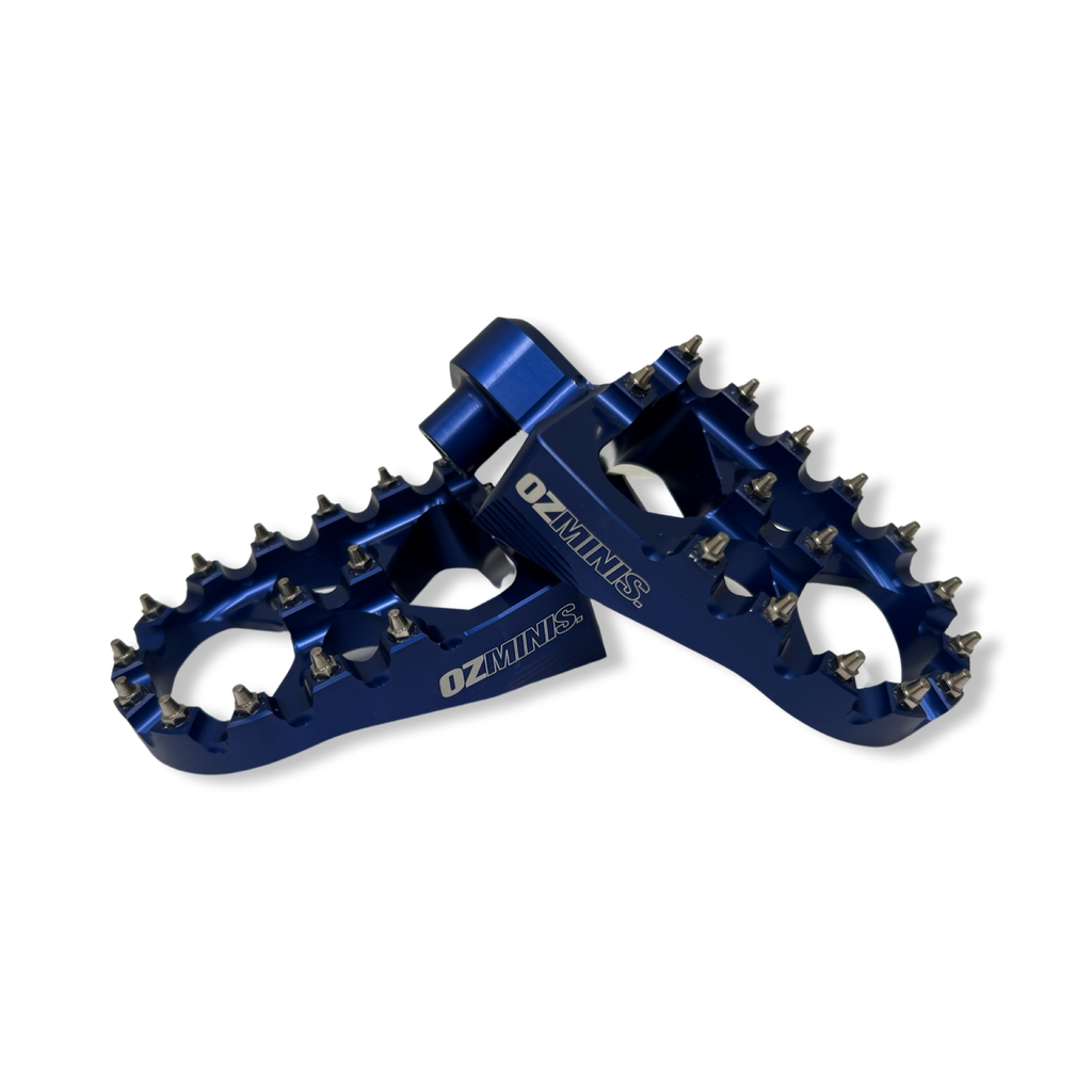 OZMINIS FOOTPEGS - SUITS HD FOOTPEG MOUNT (YZ STYLE)