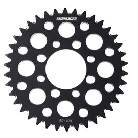 MiniRacer Honda TTR110 Factory Series Black Rear Sprocket