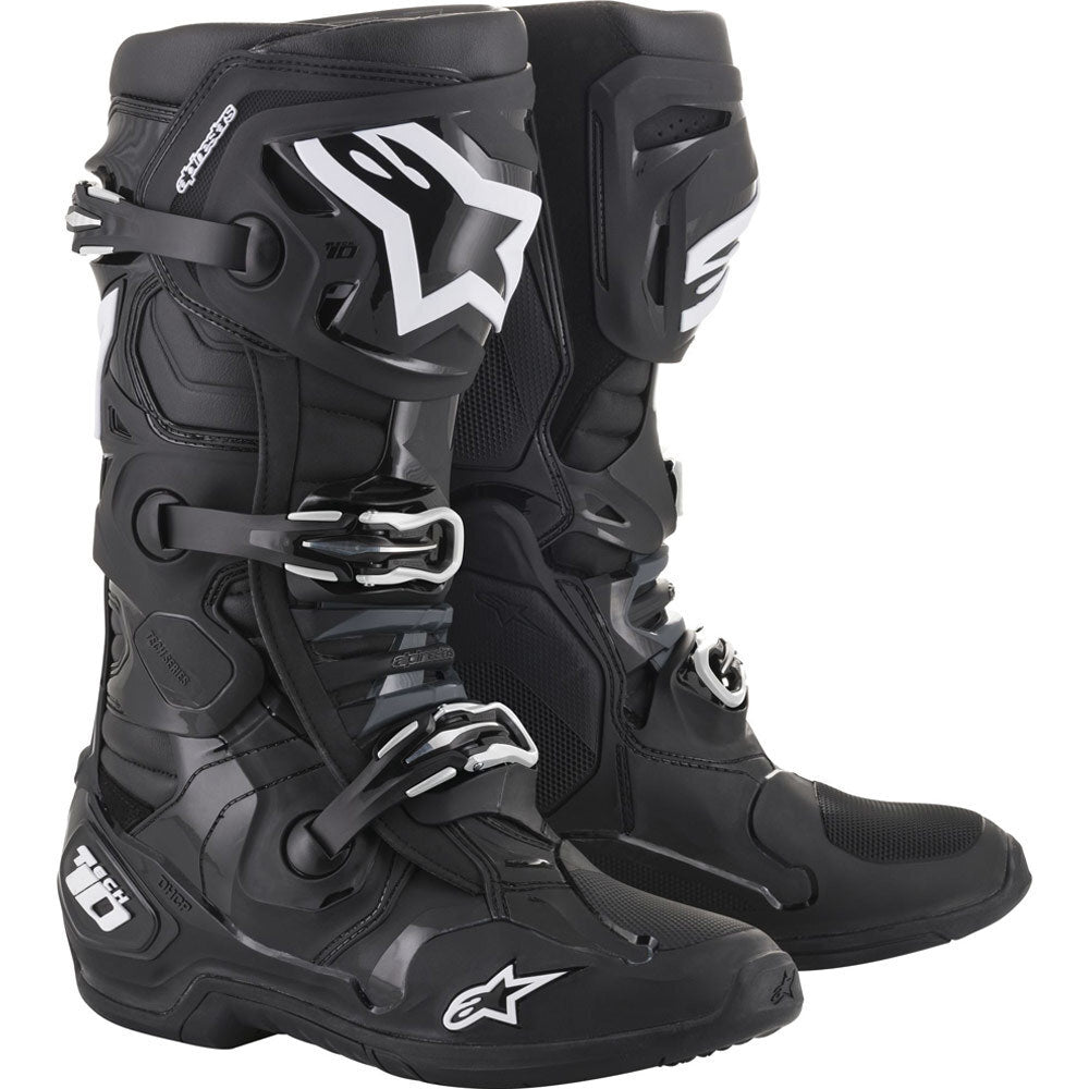 ALPINESTARS 2024 TECH 10 BLACK BOOTS