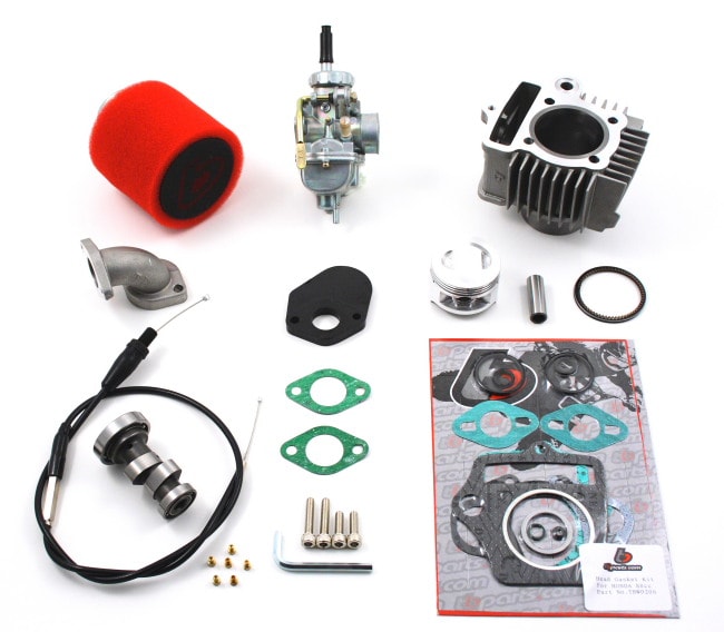 TB 88cc BIG BORE KIT, Stock Head, 88cc Bore Kit, 20mm Carb Kit & Cam [TBW0930]