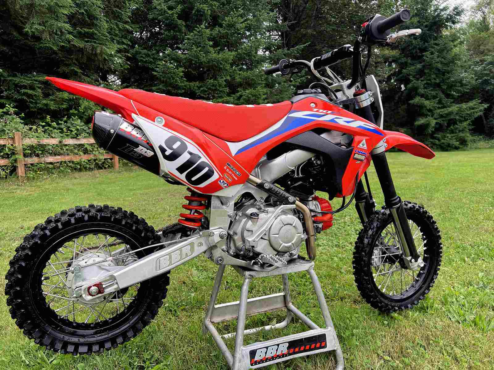 EXHAUST SYSTEM - D3, SILVER / CRF110F, 19-PRESENT