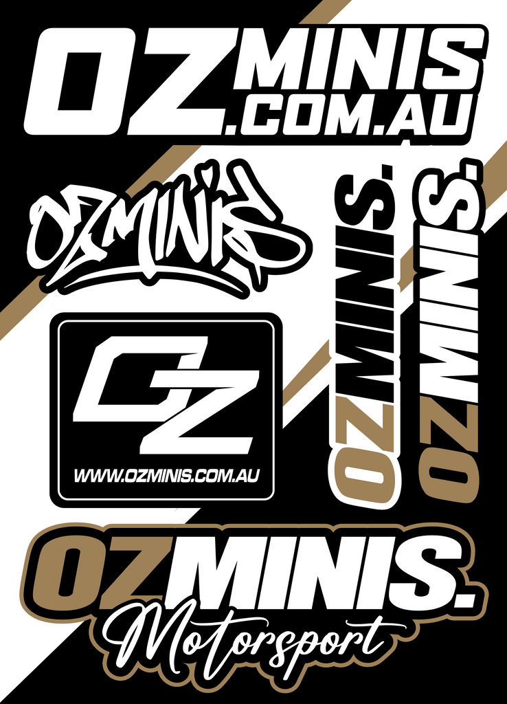 OZMINIS STICKER SHEETS