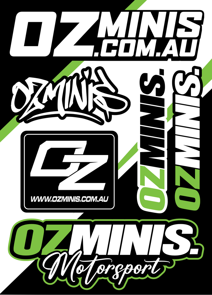 OZMINIS STICKER SHEETS