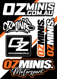 OZMINIS STICKER SHEETS