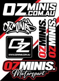 OZMINIS STICKER SHEETS