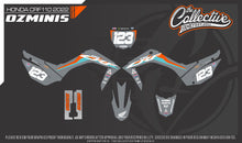 Load image into Gallery viewer, CRF110 - HRC GREY GRAPHICS KIT