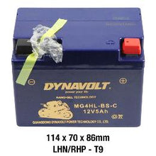 Load image into Gallery viewer, DYNAVOLT BATTERY - CRF110F/KLX110