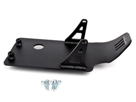 BBR SKID PLATE KLX110/KLX110L - SILVER/BLACK