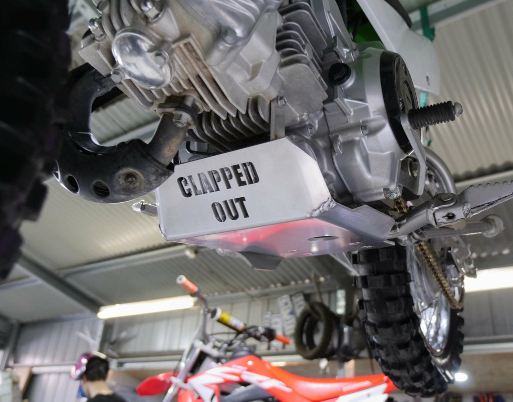 KLX110 “CLAPPED OUT” BASH PLATE