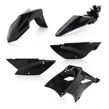 Load image into Gallery viewer, ACERBIS KLX110 BLACK PLASTICS KIT (INCLUDES FRONT PLATE