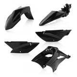 ACERBIS KLX110 BLACK PLASTICS KIT (INCLUDES FRONT PLATE